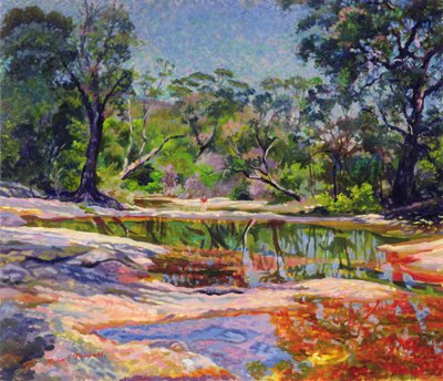 Wirreanda Creek, New South Wales, Australia by Robert Tyndall
